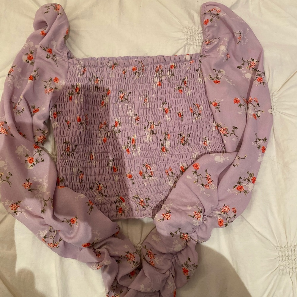 Sunning floral blouse top